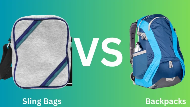 Backpack vs sling bag Showdown